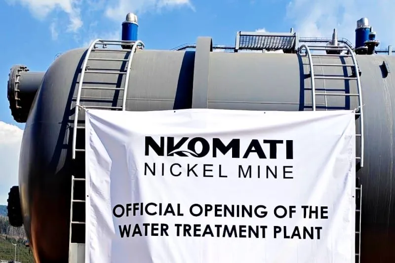 Nkomati Opens Water Treatment Plant as US$46 Million Nickel Restart Advances